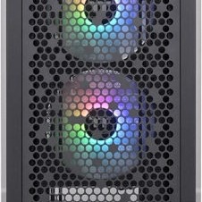 Thermaltake Ceres 300 TG Gaming Midi Tower Κουτί Υπολογιστή με Πλαϊνό Παράθυρο και RGB Φωτισμό Μαύρο