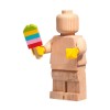 Lego Διακοσμητικό Αγαλματίδιο από Ξύλο