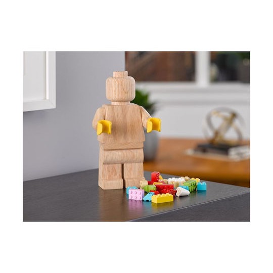 Lego Διακοσμητικό Αγαλματίδιο από Ξύλο
