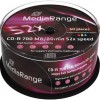 MediaRange Εγγράψιμα CD-R 52x Printable 700MB Cake Box 50τμχ