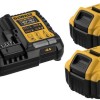 Dewalt Σετ 2 Μπαταριών Εργαλείου Λιθίου 18V Χωρητικότητας 5Ah με Φορτιστή