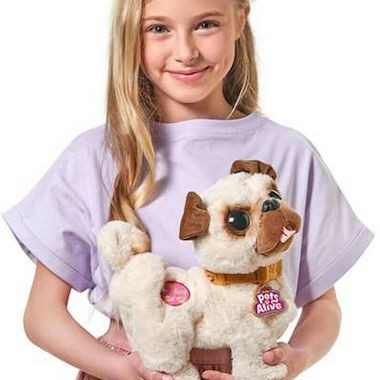 Zuru Λούτρινο Σκυλάκι Poppy με Κίνηση για 3+ Ετών