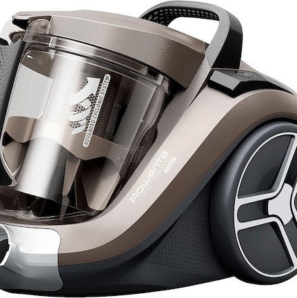 Rowenta Compact Power Xxl Ηλεκτρική Σκούπα 900W με Κάδο 2.5lt Καφέ