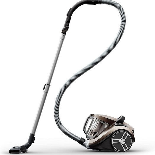 Rowenta Compact Power Xxl Ηλεκτρική Σκούπα 900W με Κάδο 2.5lt Καφέ