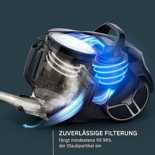 Rowenta Compact Power Xxl Ηλεκτρική Σκούπα 900W με Κάδο 2.5lt Καφέ