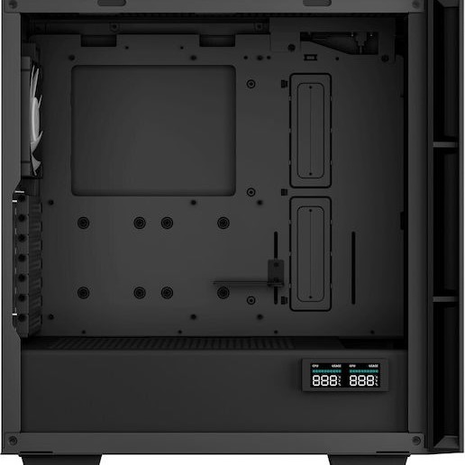 Deepcool CH560 Digital Gaming Midi Tower Κουτί Υπολογιστή με Πλαϊνό Παράθυρο και RGB Φωτισμό Μαύρο