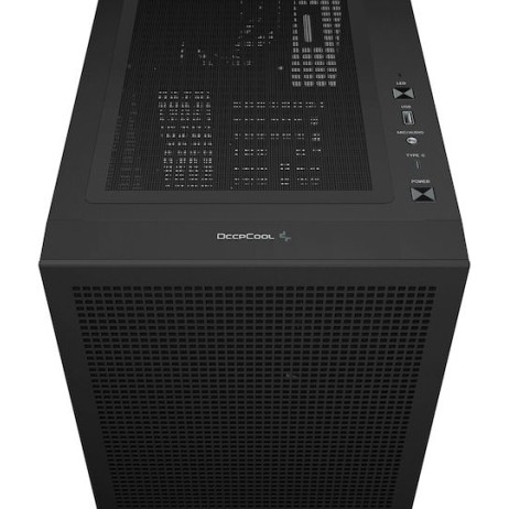 Deepcool CH560 Digital Gaming Midi Tower Κουτί Υπολογιστή με Πλαϊνό Παράθυρο και RGB Φωτισμό Μαύρο