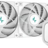 Deepcool LE520 Υδρόψυξη Επεξεργαστή Διπλού Ανεμιστήρα 120mm για Socket AM4/AM5/1700/1200/115x με ARGB Φωτισμό Λευκή