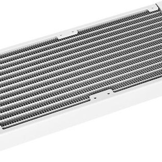 Deepcool LE520 Υδρόψυξη Επεξεργαστή Διπλού Ανεμιστήρα 120mm για Socket AM4/AM5/1700/1200/115x με ARGB Φωτισμό Λευκή