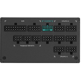 Deepcool PX1300P 1300W Μαύρο Τροφοδοτικό Υπολογιστή Full Modular 80 Plus Platinum