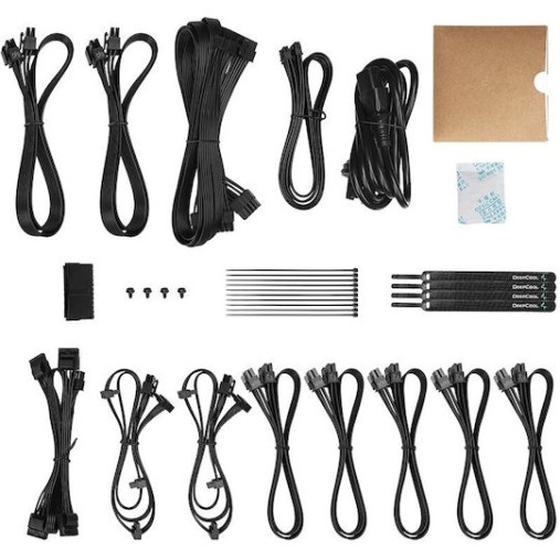 Deepcool PX1000P 1000W Μαύρο Τροφοδοτικό Υπολογιστή Full Modular 80 Plus Platinum