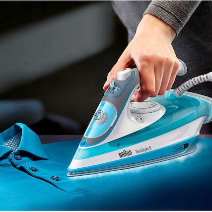Braun TexStyle Σίδερο Ατμού 2600W με Κεραμική Πλάκα και Συνεχόμενη Παροχή 50gr/min