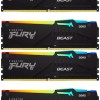 Kingston Fury Beast RGB DDR5 128GB RAM με 4x32GB Modules και Ταχύτητα 5600 για Desktop
