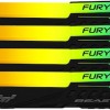Kingston Fury Beast RGB DDR5 128GB RAM με 4x32GB Modules και Ταχύτητα 5600 για Desktop