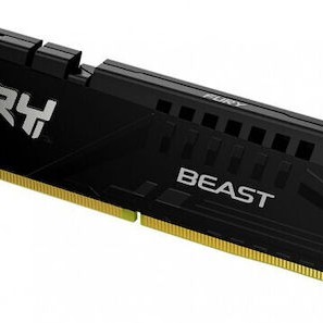 Kingston Fury Beast DDR5 128GB RAM με 4x32GB Modules και Ταχύτητα 5200 για Desktop