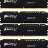 Kingston Fury Beast DDR5 64GB RAM με 4x16GB Modules και Ταχύτητα 5200 για Desktop