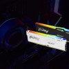 Kingston Fury Beast RGB DDR5 128GB RAM με 4x32GB Modules και Ταχύτητα 5600 για Desktop