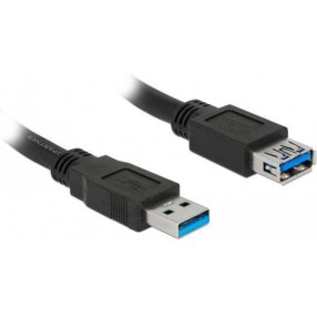 DeLock USB 3.0 Cable USB-A male - USB-A female 1m (85054)