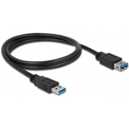 DeLock USB 3.0 Cable USB-A male - USB-A female 1m (85054)