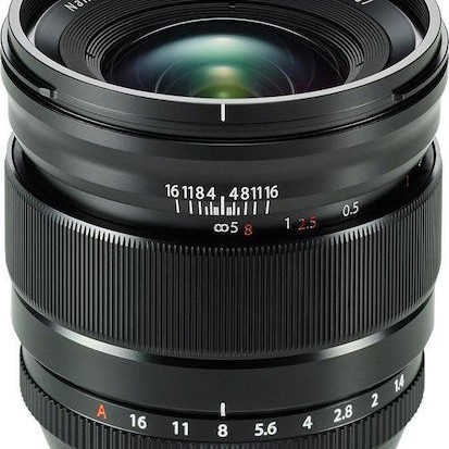 Fujifilm Crop Φωτογραφικός Φακός Fujinon XF 16mm f/1.4 R WR Wide Angle για Fujifilm X Mount Μαύρος