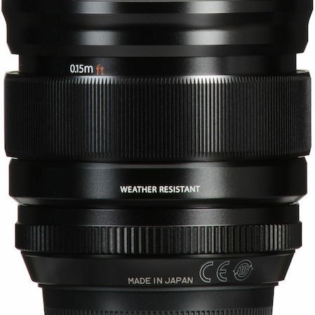 Fujifilm Crop Φωτογραφικός Φακός Fujinon XF 16mm f/1.4 R WR Wide Angle για Fujifilm X Mount Μαύρος