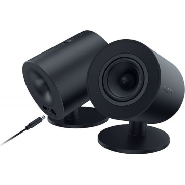 Razer Nommo V2 X Ασύρματα Ηχεία Υπολογιστή 2.0 με RGB Φωτισμό και Bluetooth σε Μαύρο Χρώμα