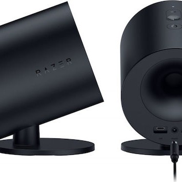 Razer Nommo V2 X Ασύρματα Ηχεία Υπολογιστή 2.0 με RGB Φωτισμό και Bluetooth σε Μαύρο Χρώμα