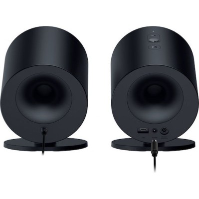 Razer Nommo V2 X Ασύρματα Ηχεία Υπολογιστή 2.0 με RGB Φωτισμό και Bluetooth σε Μαύρο Χρώμα