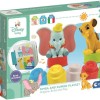 Baby Clementoni Τουβλάκια Simba & Dumbo για 10+ Μηνών 6τμχ