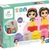 Baby Clementoni Τουβλάκια Snow White & Belle για 10+ Μηνών 6τμχ