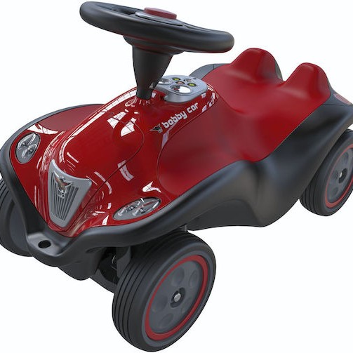 Big Bobby Περπατούρα Αυτοκινητάκι Ride On για 12+ Μηνών Κόκκινη