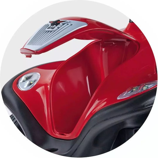 Big Bobby Περπατούρα Αυτοκινητάκι Ride On για 12+ Μηνών Κόκκινη