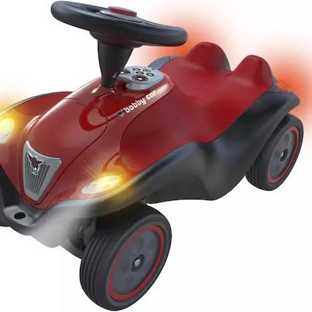 Big Bobby Περπατούρα Αυτοκινητάκι Ride On για 12+ Μηνών Κόκκινη