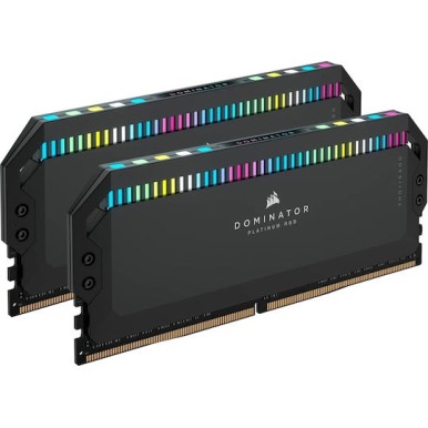 Corsair Dominator Platinum RGB DDR5 32GB RAM με 2x16GB Modules και Ταχύτητα 6000 για Desktop