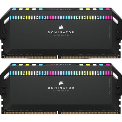 Corsair Dominator Platinum RGB DDR5 32GB RAM με 2x16GB Modules και Ταχύτητα 6000 για Desktop