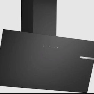 Bosch Απορροφητήρας Καμινάδα 80cm Μαύρος