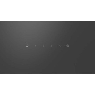 Bosch Απορροφητήρας Καμινάδα 80cm Μαύρος