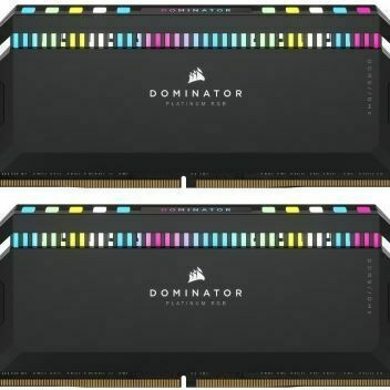 Corsair Dominator Platinum RGB DDR5 32GB RAM με 2x16GB Modules και Ταχύτητα 7200 για Desktop