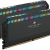 Corsair Dominator Platinum RGB DDR5 32GB RAM με 2x16GB Modules και Ταχύτητα 7200 για Desktop