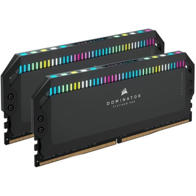 Corsair Dominator Platinum RGB DDR5 32GB RAM με 2x16GB Modules και Ταχύτητα 7200 για Desktop