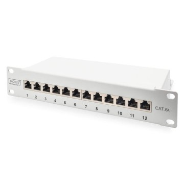 Digitus Patch Panel Shielded για Rack 1U 10