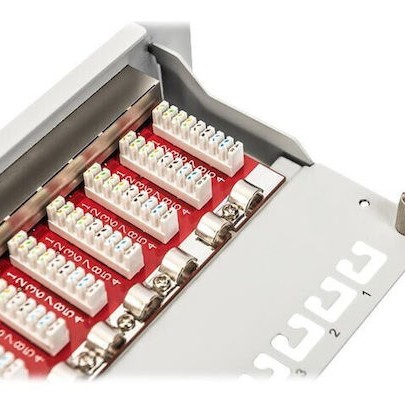Digitus Patch Panel Shielded για Rack 1U 10