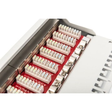 Digitus Patch Panel Shielded για Rack 1U 10