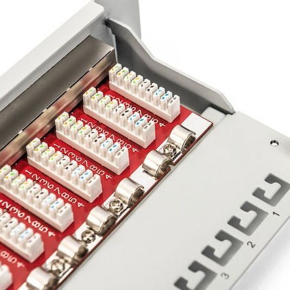 Digitus Patch Panel Shielded για Rack 1U 10