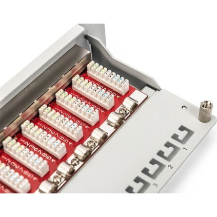 Digitus Patch Panel Shielded για Rack 1U 10