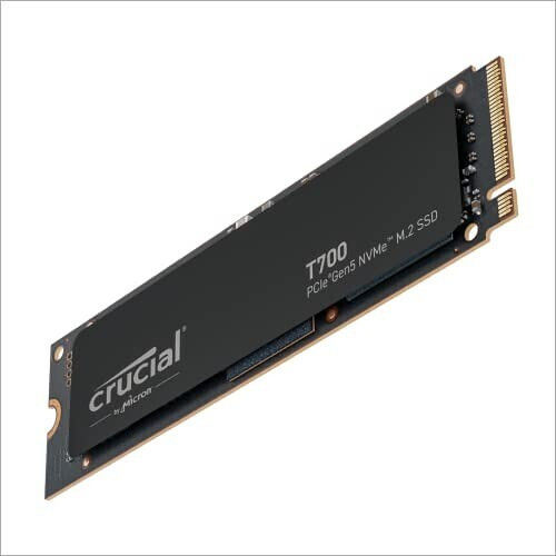 Crucial T700 SSD 2TB M.2 NVMe PCI Express 5.0