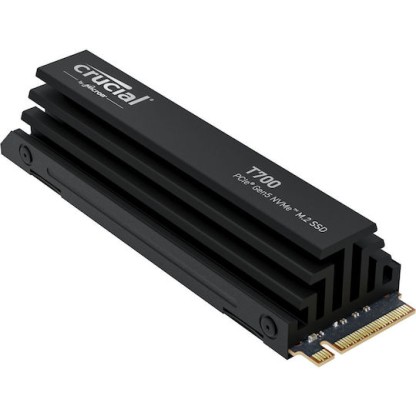 Crucial T700 with heatsink SSD 4TB M.2 NVMe PCI Express 5.0