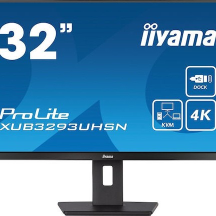 Iiyama Prolite XUB3293UHSN-B5 IPS Monitor 31.5