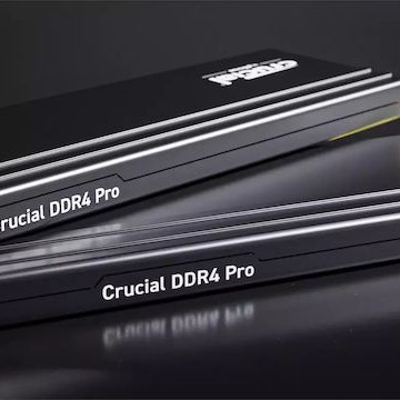 Crucial Pro DDR4 32GB RAM με 2x16GB Modules και Ταχύτητα 3200 για Desktop