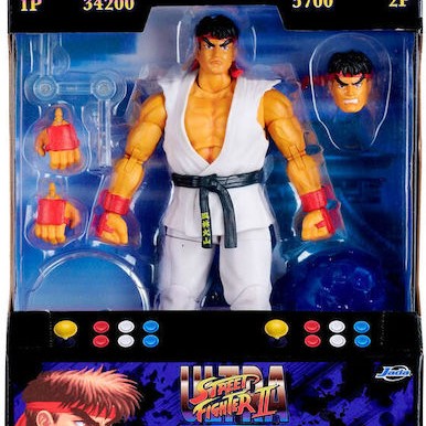 Jada Toys Street Fighter II: Ryu Φιγούρα Δράσης ύψους 15εκ. σε Κλίμακα 1:12